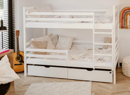 NEMO 90x200 white bunk bed Lano Furniture