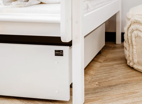 NEMO 80x180 bílá patrová postel Lano Nábytek