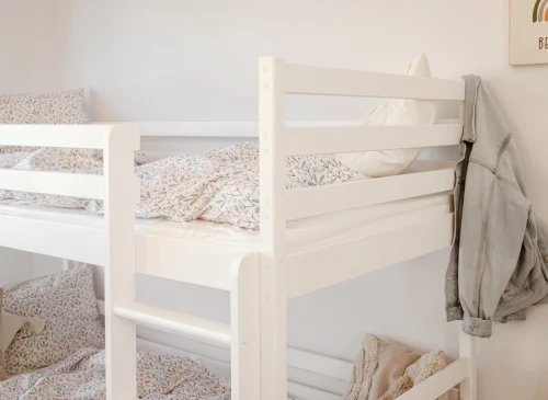 LUK 90x200 bílá patrová postel Lano Nábytek