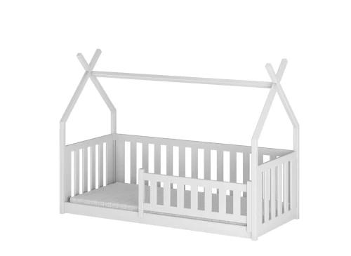 BOGUŚ 90x190 růžová dětská postel Montessori teepee Lano Nábytek