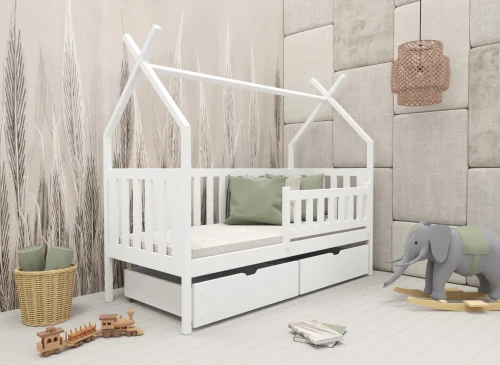 SIMBA 80x160 blue children’s tipi bed Lano Furniture