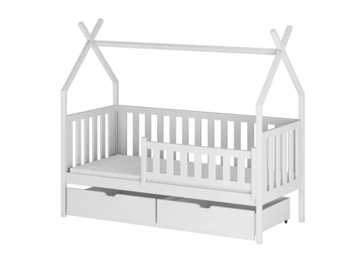 SIMBA 80x190 růžová jednolůžková dětská postel teepee Lano Nábytek