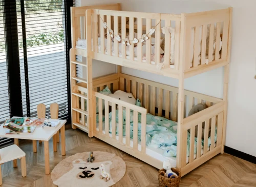 KONRAD 80x180 borovice patrová postel Lano Nábytek