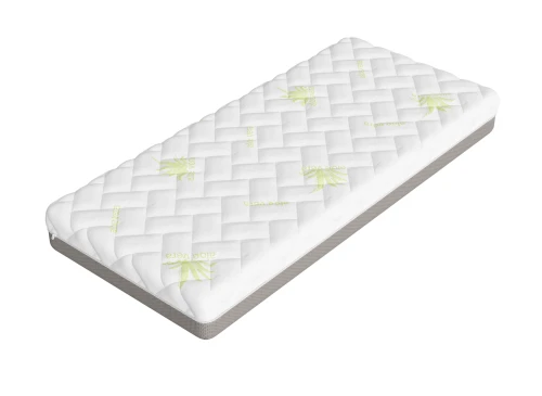 FITTED 90x200 středně tvrdá 13 cm matrace s aloe vera a visco pěnou Lano Nábytek