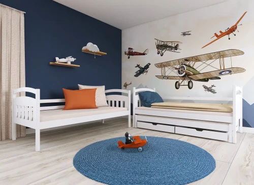 ALAN 80x190 borovice patrová postel Lano Nábytek