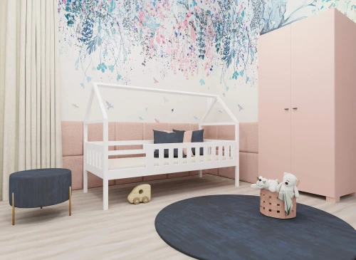 OTYLIA 80x180 grey loft single children’s bed Lano Furniture