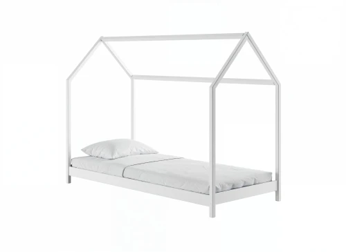 LUCKY 80x160 bílá dětská postel Montessori domečková Lano Nábytek