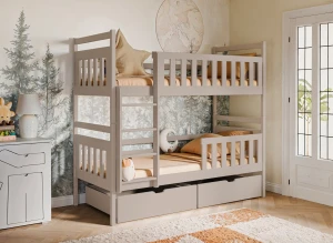 MONIKA 90x180 cashmere bunk bed Lano Furniture