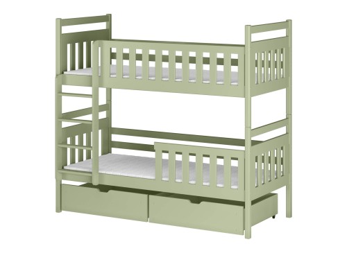 MONIKA 80x200 olive green bunk bed Lano Furniture