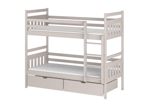 ADAŚ 90x200 cashmere bunk bed Lano Furniture