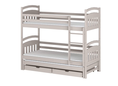 ALAN 90x200 cashmere bunk bed Lano Furniture