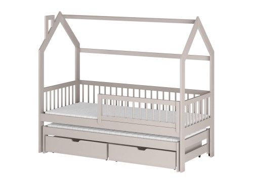PAPI 80x160 cashmere children's house bed Lano Furniture
