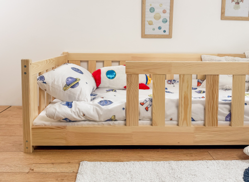 BELLA 90x190 borovicová dětská postel Montessori Lano Nábytek