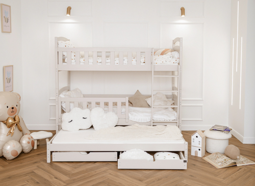 BLANKA 90x200 kašmír patrová postel Lano Nábytek