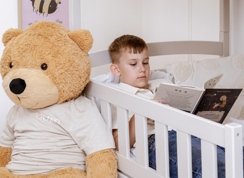 BLANKA 90x200 kašmír patrová postel Lano Nábytek