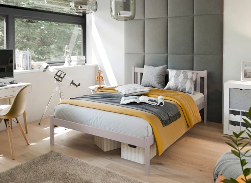 KING 140x200 kašmír jednolůžková postel pro teenagery Lano Nábytek