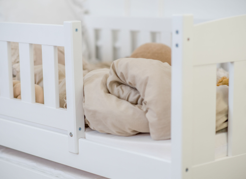 AMELKA 90x190 white double trundle bed Lano Furniture