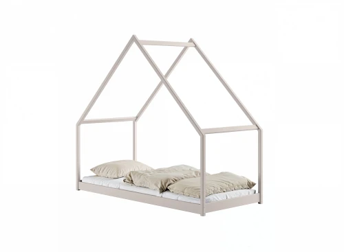 MORIS 90x200 olive green single children's house bed Lano Furniture