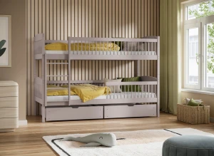 LUNA 80x180 cashmere bunk bed Lano Furniture