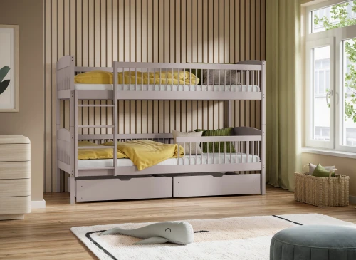 LUNA 80x180 kašmír patrová postel Lano Nábytek