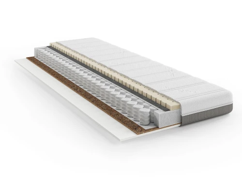 LUMI 80x160 středně tvrdá 13 cm kapsová kokosovo latexová matrace Lano Nábytek