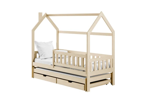 MONKEY 80x180 pine children's house bed Lano Furniture
