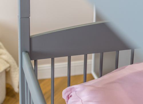 LUNA 80x180 grafitová patrová postel Lano Nábytek