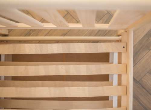 TYTUS 90x200 borovicová dětská výsuvná postel teepee Lano Nábytek