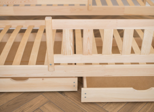 TYTUS 80x200 borovicová dětská výsuvná postel teepee Lano Nábytek