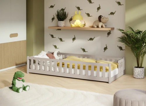 ZOYA 90x200 kašmírová jednolůžková dětská postel Lano Nábytek