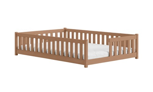 LEVI 140x200 skořicová jednolůžková dětská postel Lano Nábytek