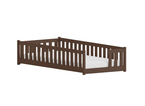 ZOYA 90X190 tmavá čokoláda jednolůžková dětská postel Lano Nábytek