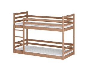 MINI 80x200 skořicová patrová postel Lano Nábytek