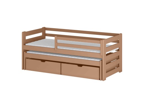 SENSO 90x200 skořicová dětská postel Lano Nábytek