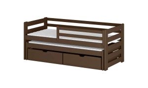 SENSO 80x160 tmavá čokoláda dětská postel Lano Nábytek