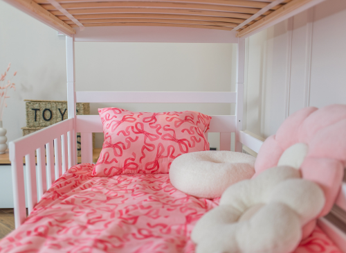 MONIKA 80x160 bílá patrová postel Lano Nábytek