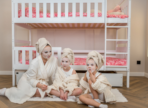 MONIKA 80x190 bílá patrová postel Lano Nábytek