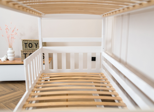 MONIKA 80x190 bílá patrová postel Lano Nábytek