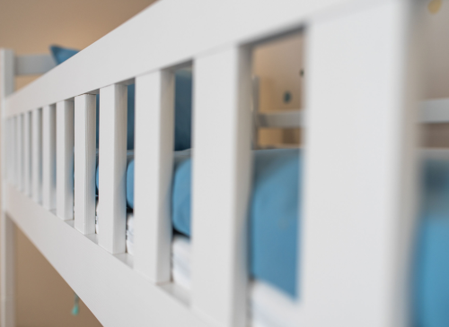 MIA 90x190 white loft single children’s bed Lano Furniture