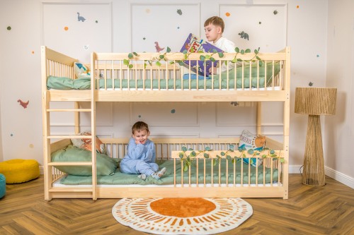 BOSTON 90x200 borovicová patrová postel Lano Nábytek