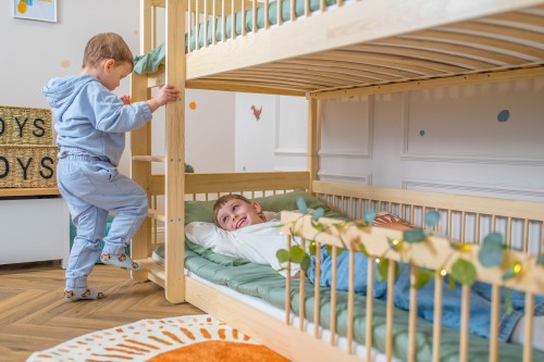 BOSTON 90x200 borovicová patrová postel Lano Nábytek