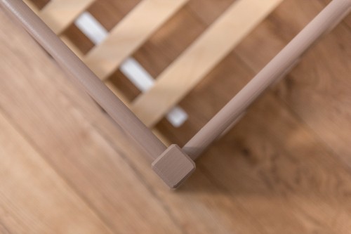BELLA 80x160 mléčná čokoláda Montessori postel na podlaze pro děti Lano Nábytek