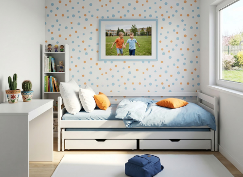 HABI 90x200 bílá dětská postel Lano Nábytek