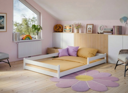 ZOFIA 120x200 bílá dětská postel Montessori Lano Nábytek
