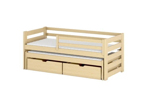 SENSO 80x170 nenatřené dřevo dětská postel Lano Nábytek