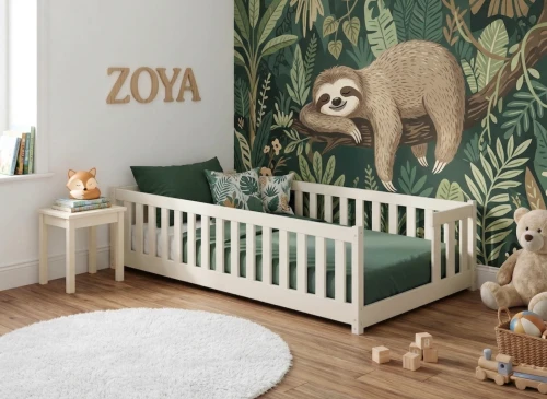 ZOYA 90x200 bavlna jednolůžková dětská postel Lano Nábytek