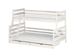 FAMI 90x200/120x200 bavlna patrová postel se širším lůžkem Lano Nábytek