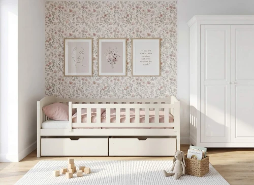 GUCIO 80x190 bavlna dětská jednolůžková postel Lano Nábytek