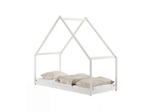 MORIS 90x200 bavlna dětská postel na podlaze domeček Lano Nábytek