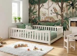 LEVI 140x200 bavlna jednolůžková dětská postel Lano Nábytek